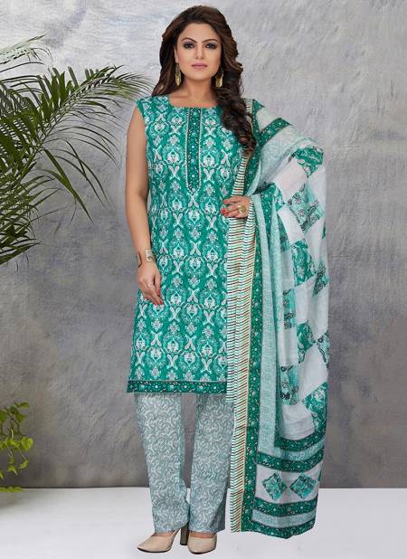Rama Colour Stylish Casual Wear Designer Printed Readymade Salwar Suit Collection N F C 551 RAMA
